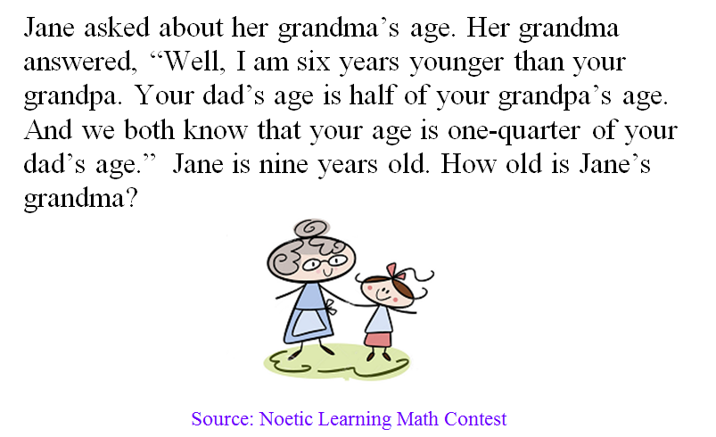 This week's math problem